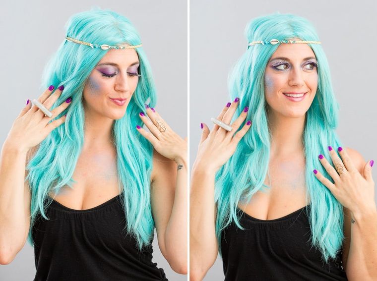 How to Turn Yourself Into a Mermaid with This Makeup + Costume Tutorial -  Brit + Co