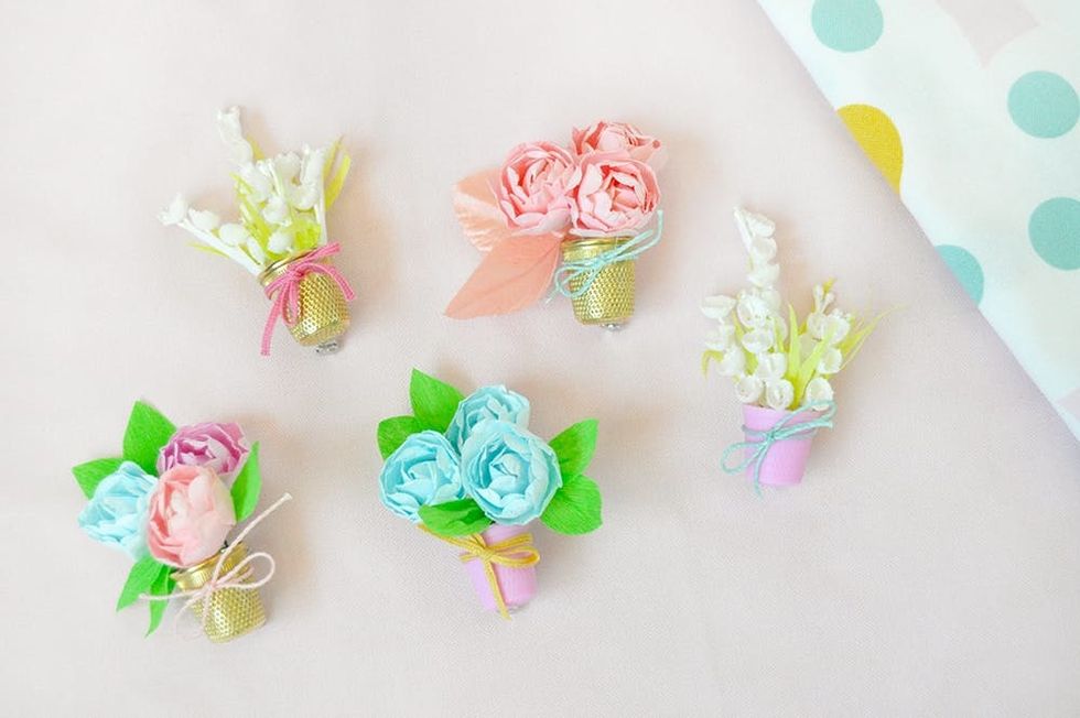 DIY Mother's Day Brooches