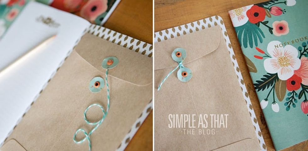 DIY Notebook Organizer