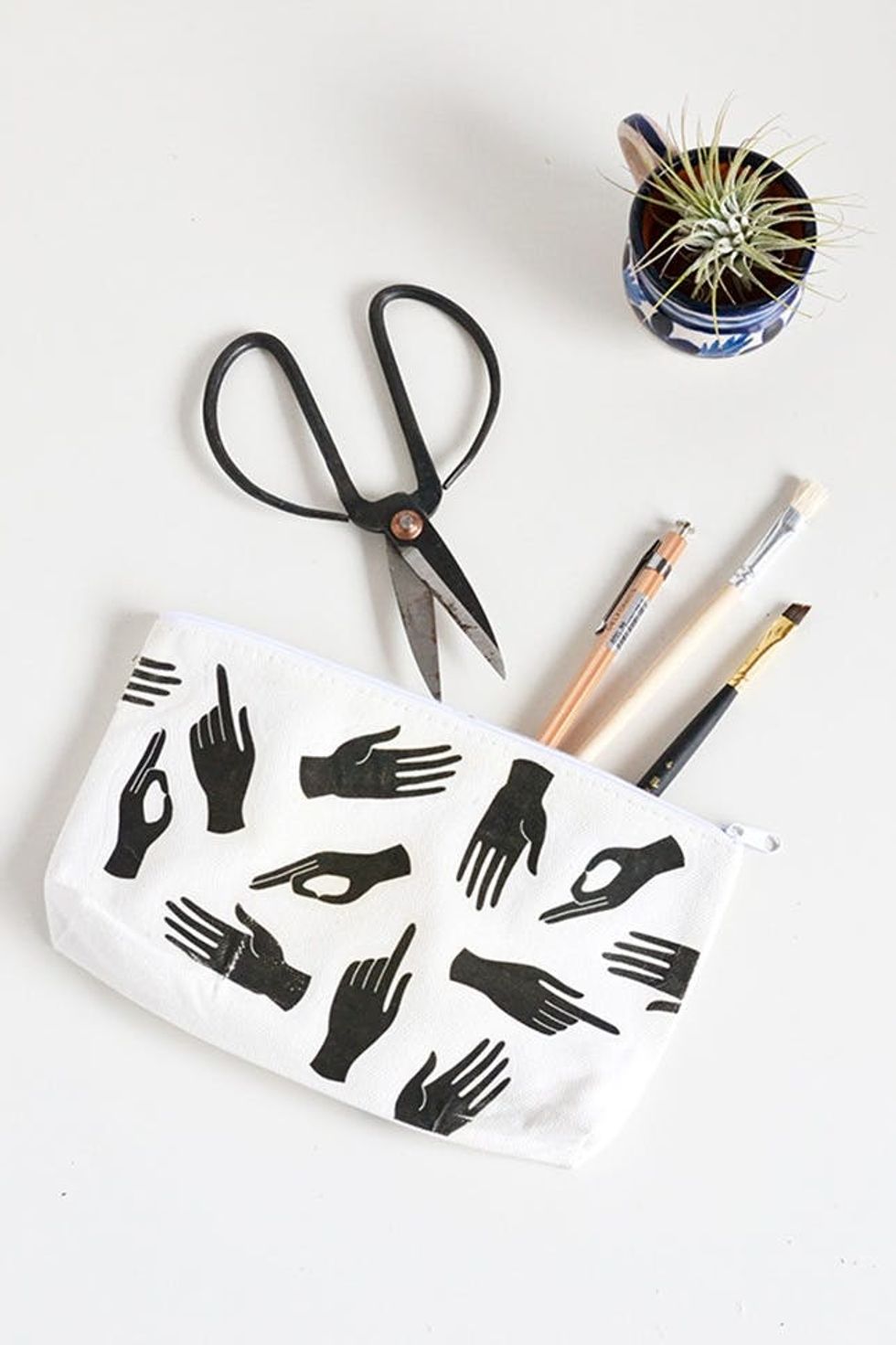 DIY Palmistry Print Pouch