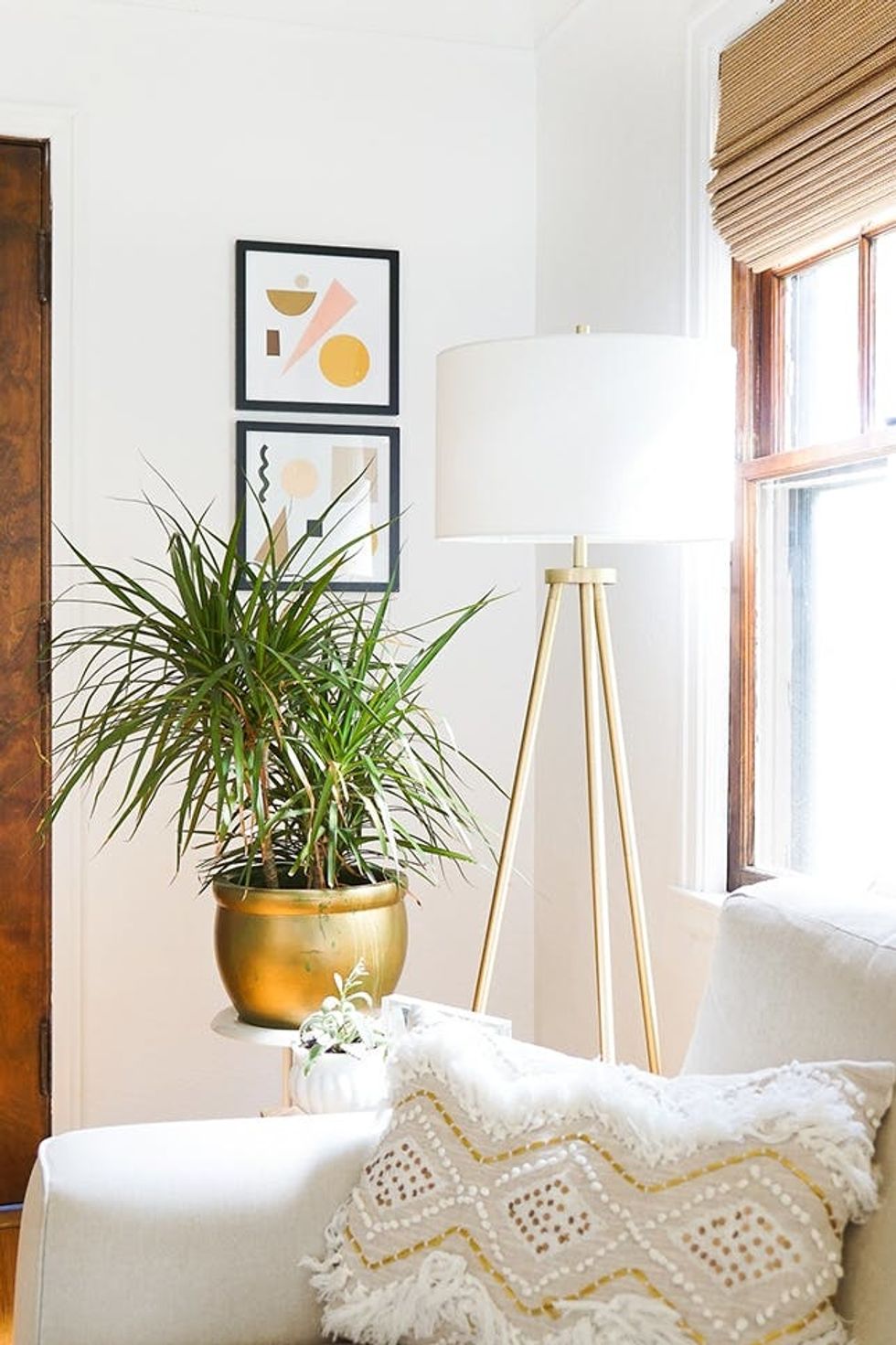 DIY Paper Shapes Art gallery wall