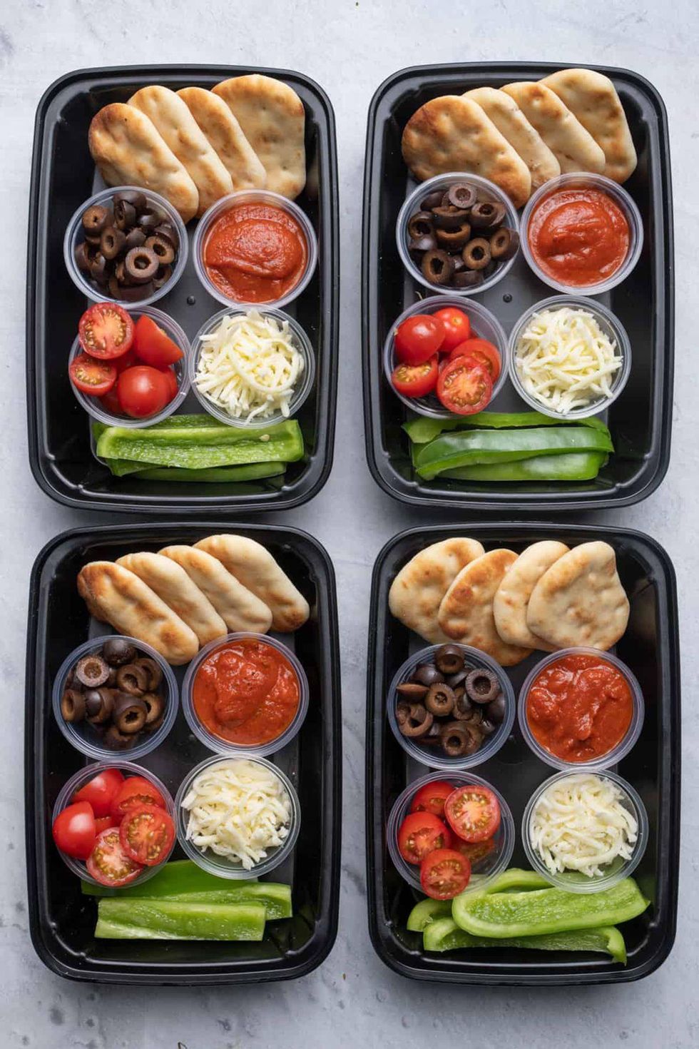 DIY Pizza Lunchable