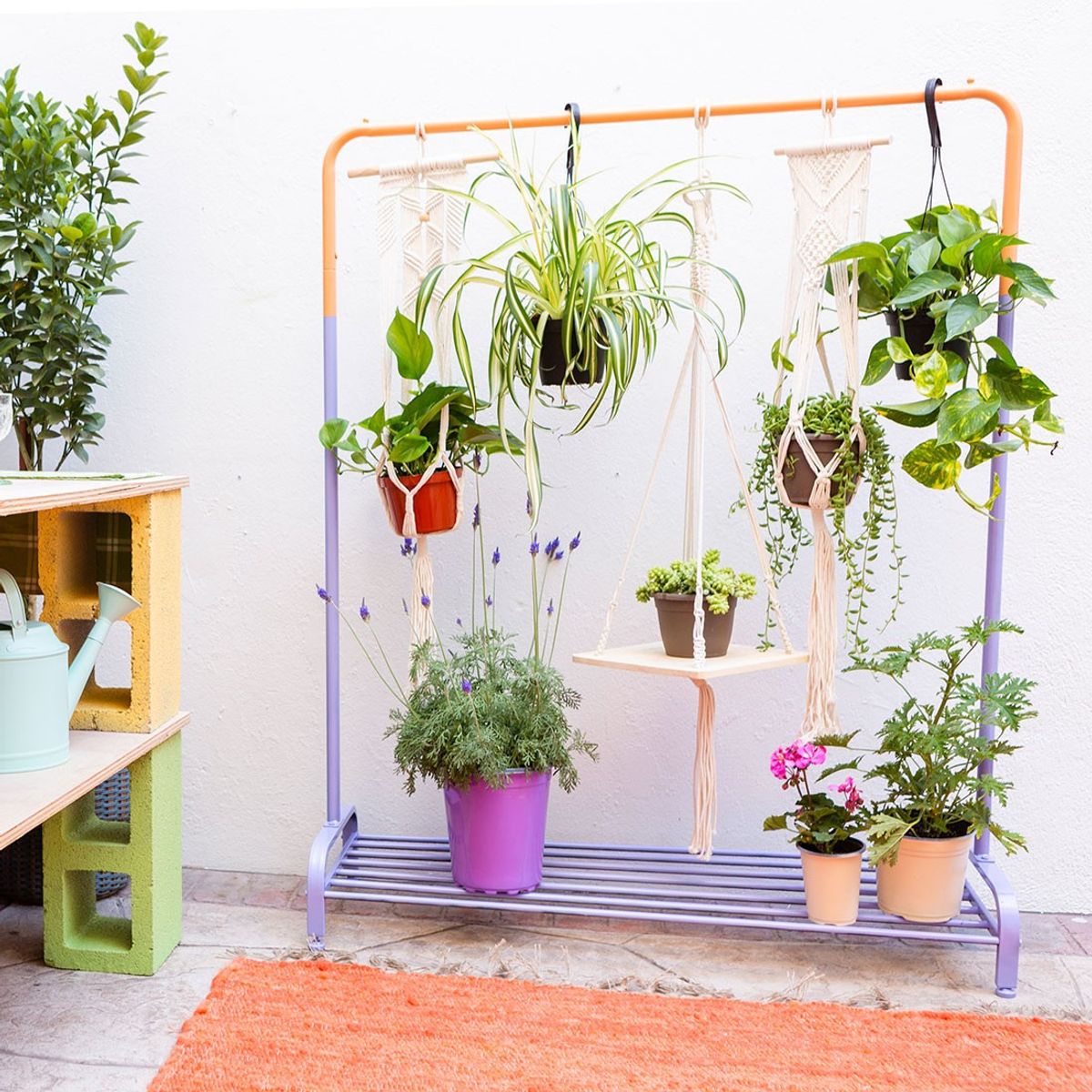 diy plant stand for spring 2023