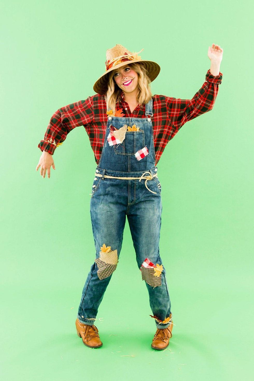 DIY Scarecrow Halloween Costume