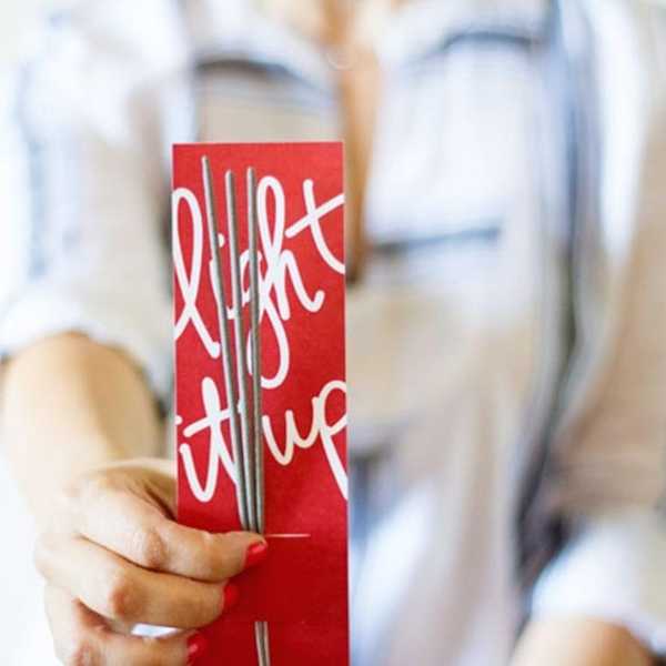 DIY Sparkler Packs
