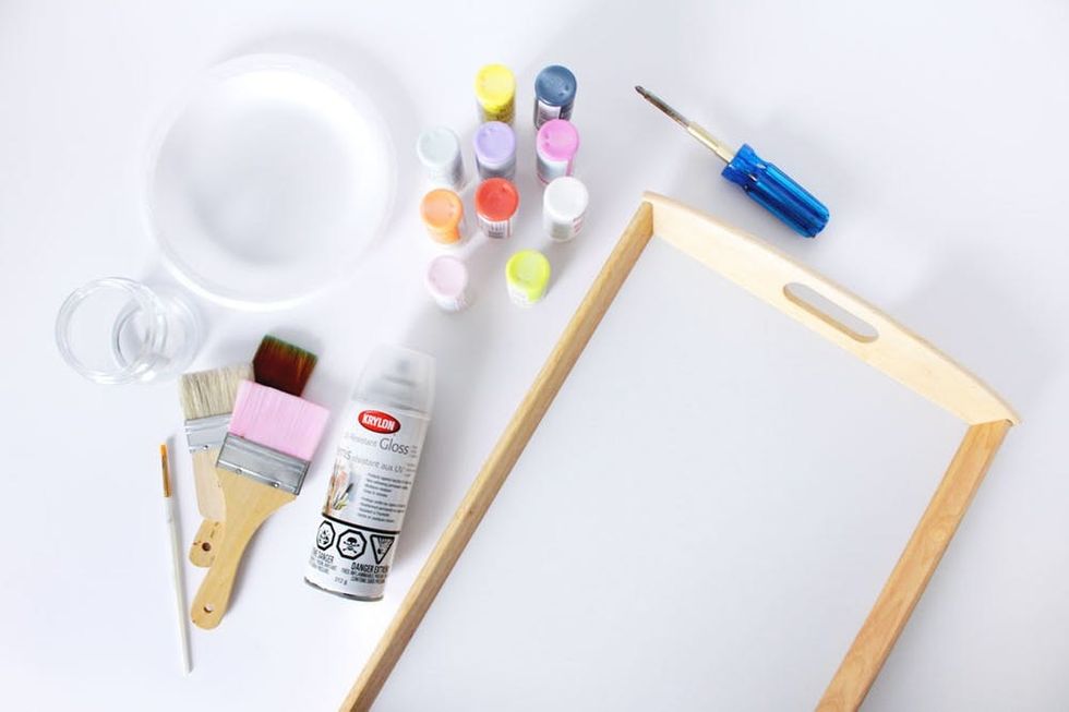 DIY Valentines Day Breakfast in Bed Tray