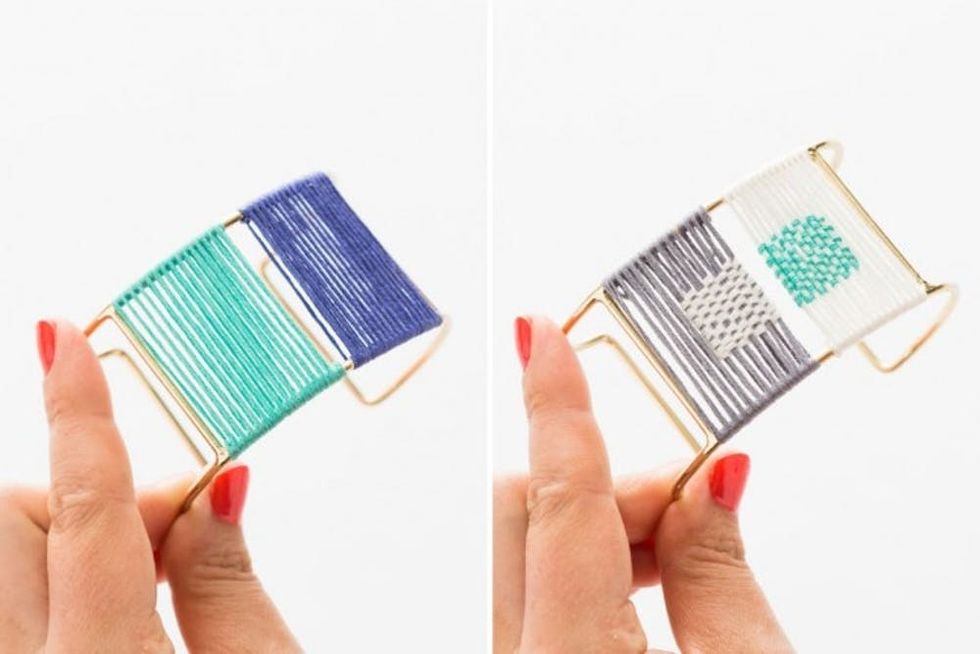 11 Diy Weaving Projects That Aren T Wall Hangings Brit Co