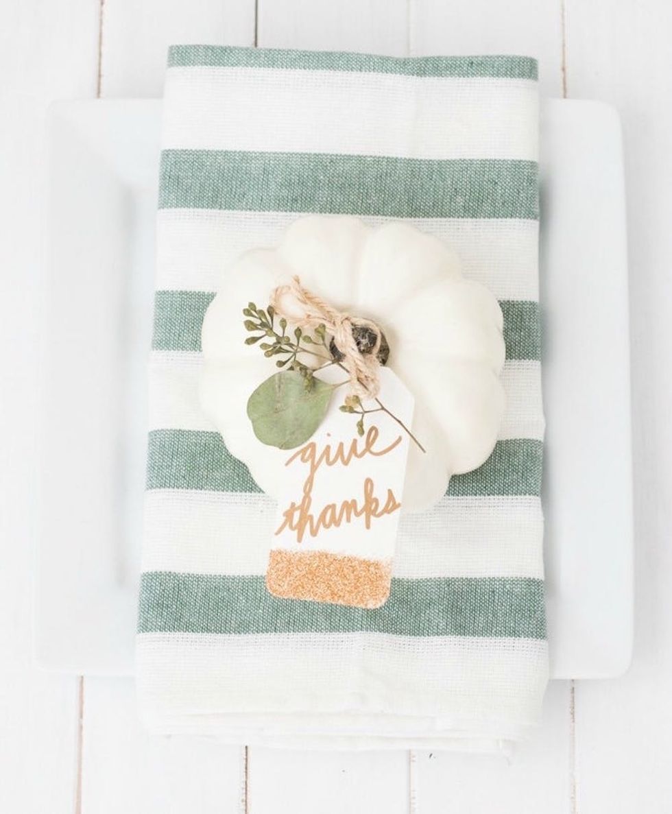 DIY White Washed Pumpkins