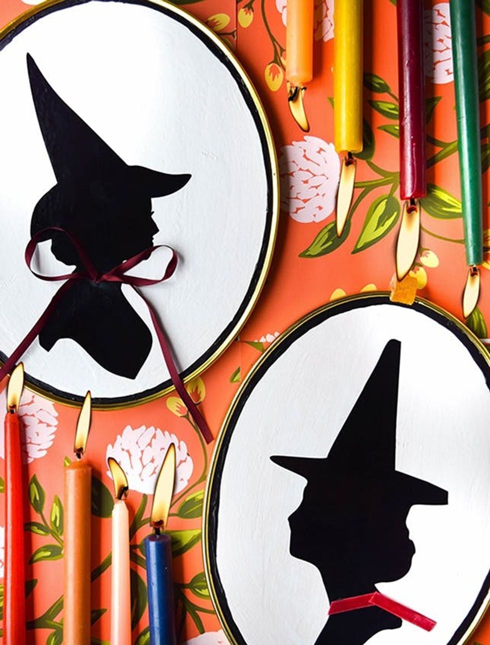 DIY Witch Silhouettes