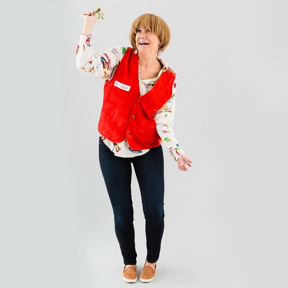 DIY Women's Target Lady Halloween Costume