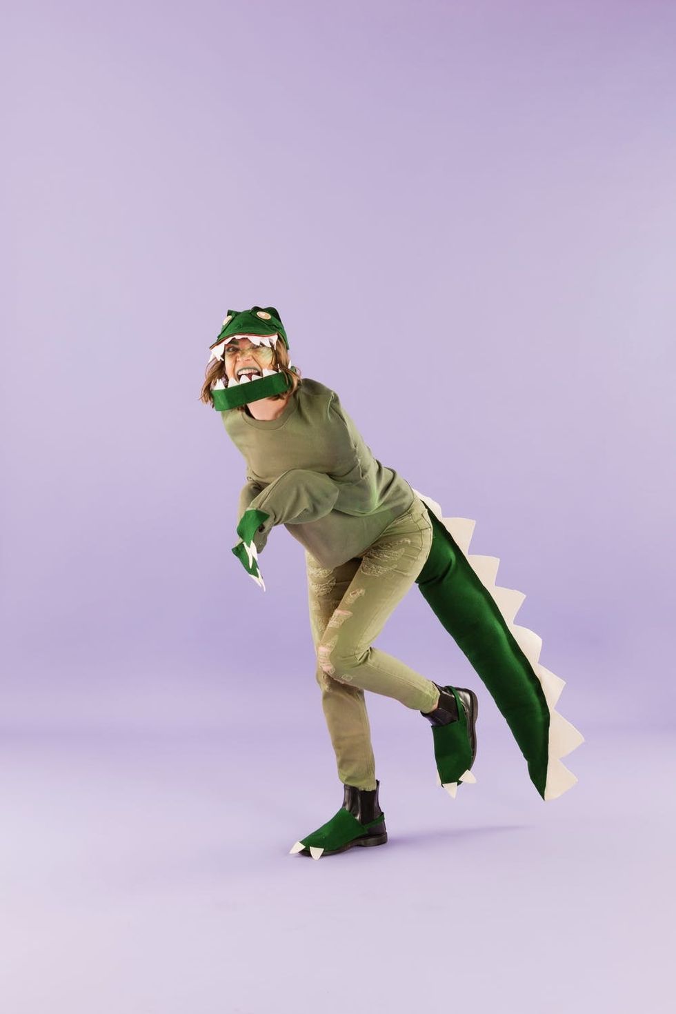 DIY Women's Tyrannosaurus Rex Halloween Costume