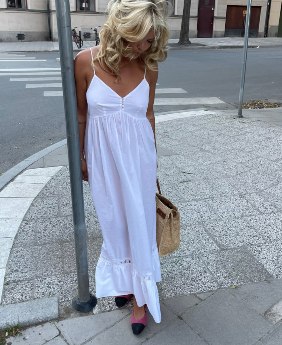 Djerf Avenue Airy Midi Dress