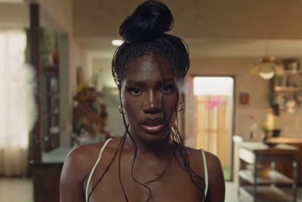 Doechii in the Anxiety music video