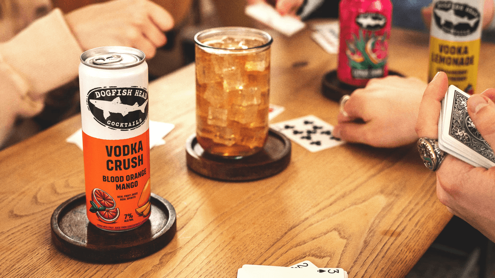 Dogfish Head Blood Orange & Mango Vodka Crush