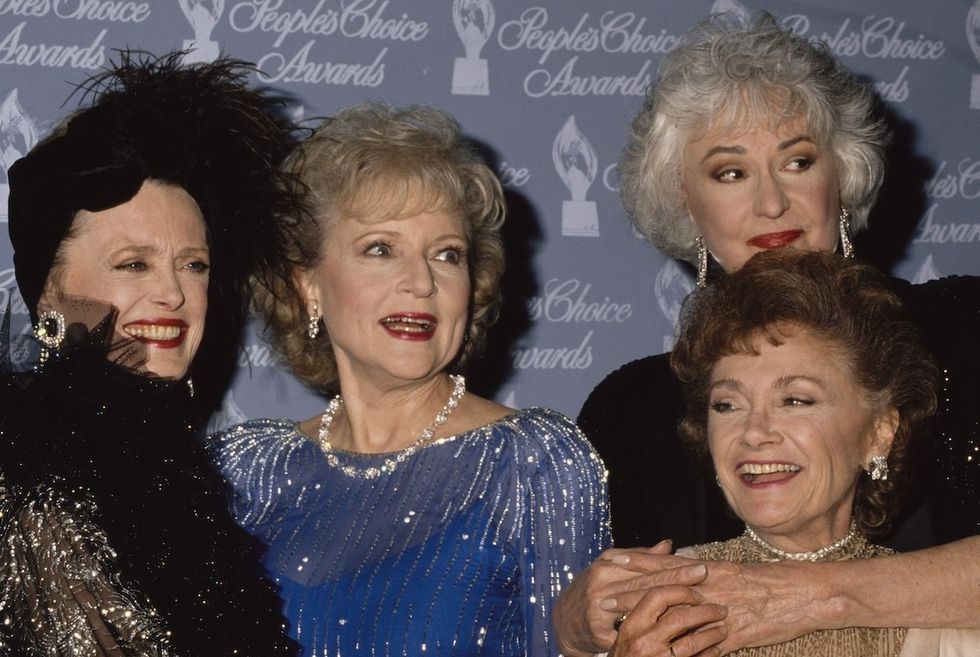 Dorothy, Rose, Blanche, + Sophia from The Golden Girls