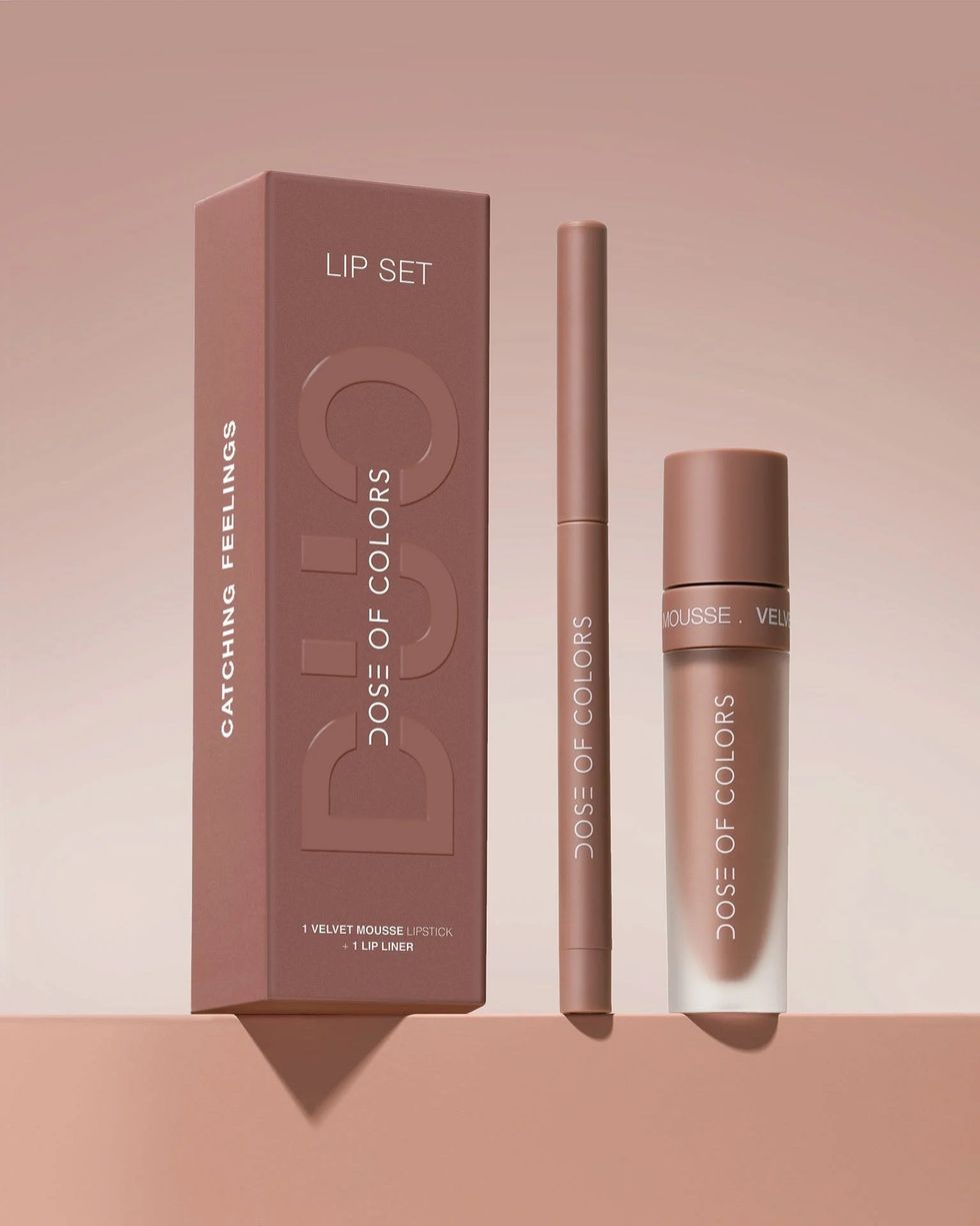 Dose of Colors Catching Feelings Velvet Mousse Lip Duo