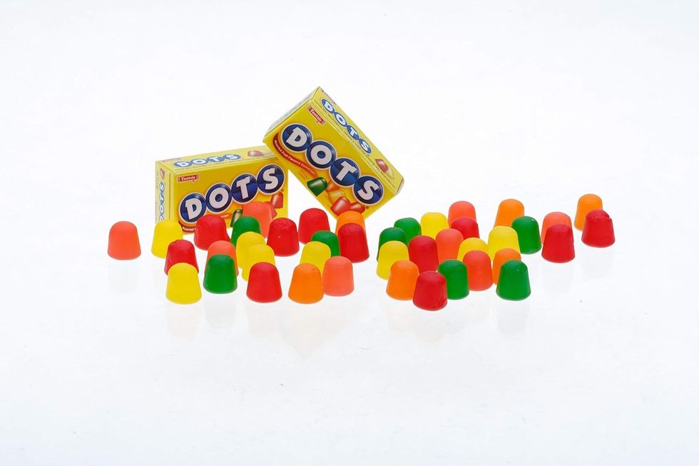 Dots halloween candy