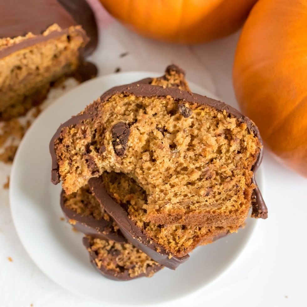 Double Chocolate Banana Pumpkin Bread