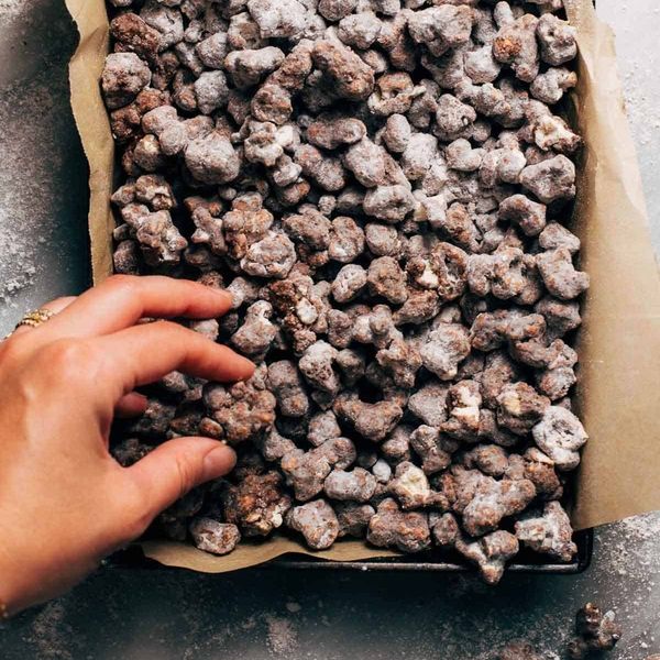 Double Chocolate Popcorn Puppy Chow