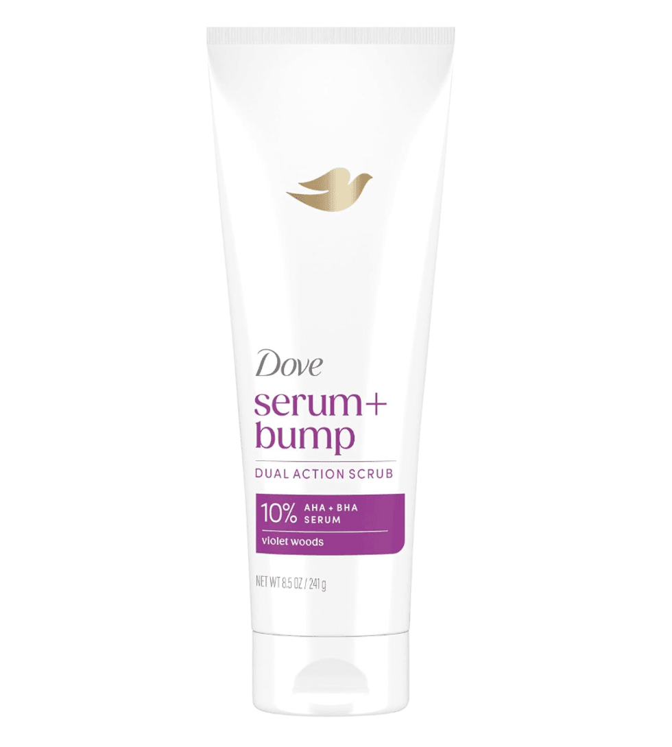 dove body scrub