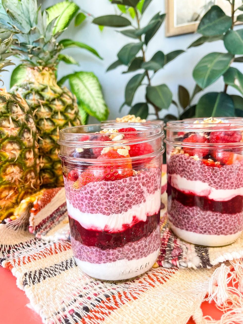 Dragonfruit Chia Pudding