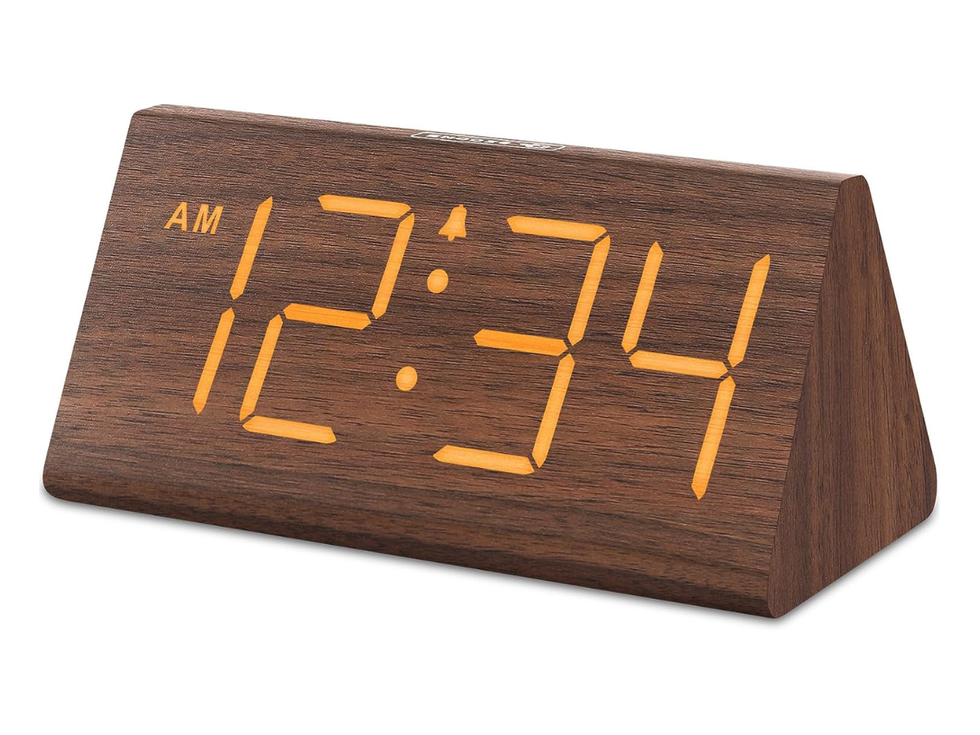 DreamSky Wooden Digital Alarm Clock