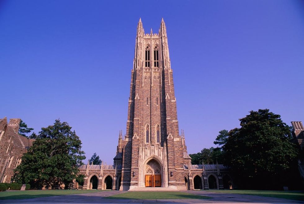 DUKE UNIVERSITY CHAPEL, DURHAM, NORTH CAROLINA, USA