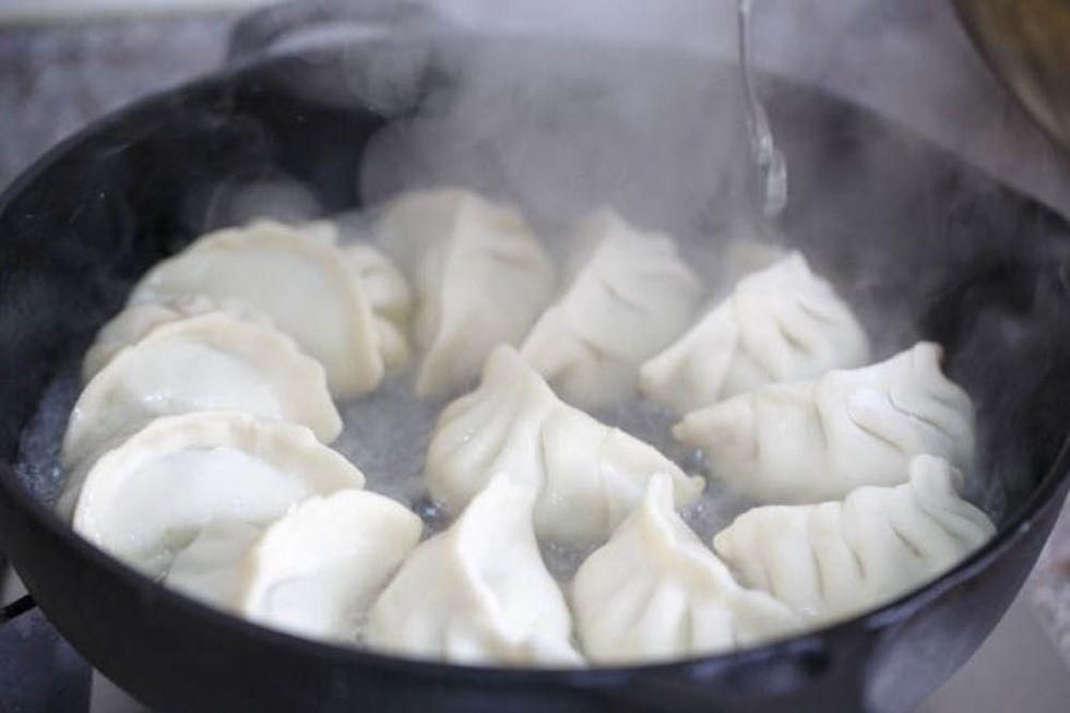 dumplings lunar new year