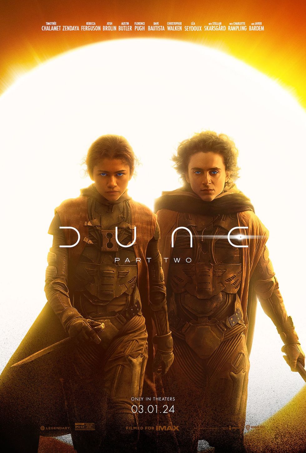 dune 2 poster march 1 2024