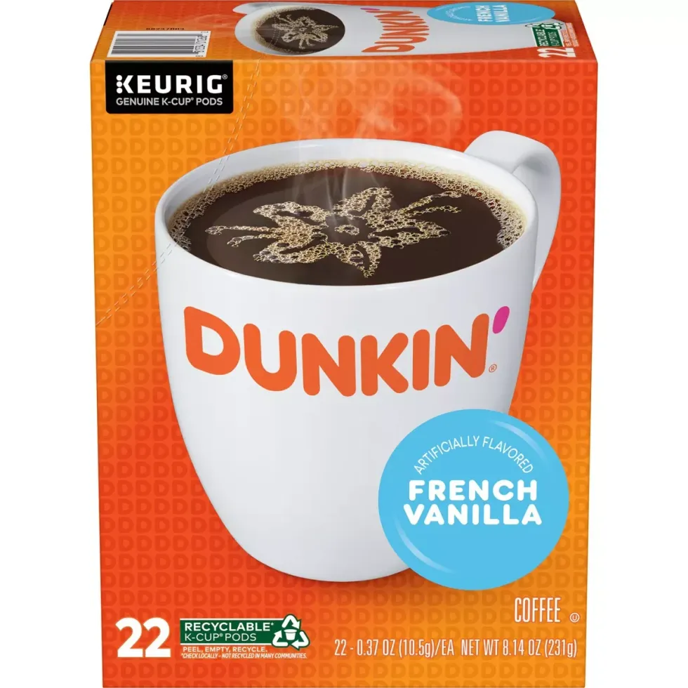Dunkin French Vanilla Flavored K Pods