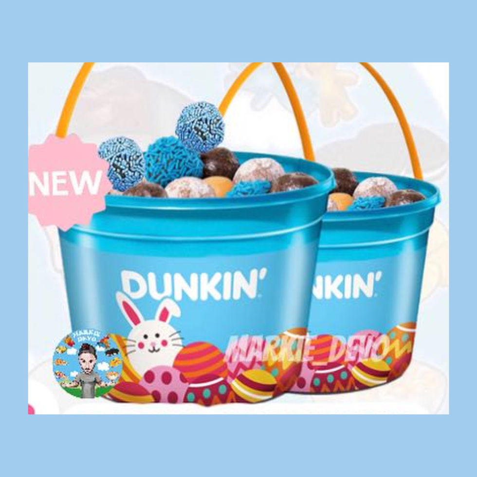 Dunkin' Spring Munchkins Buckets