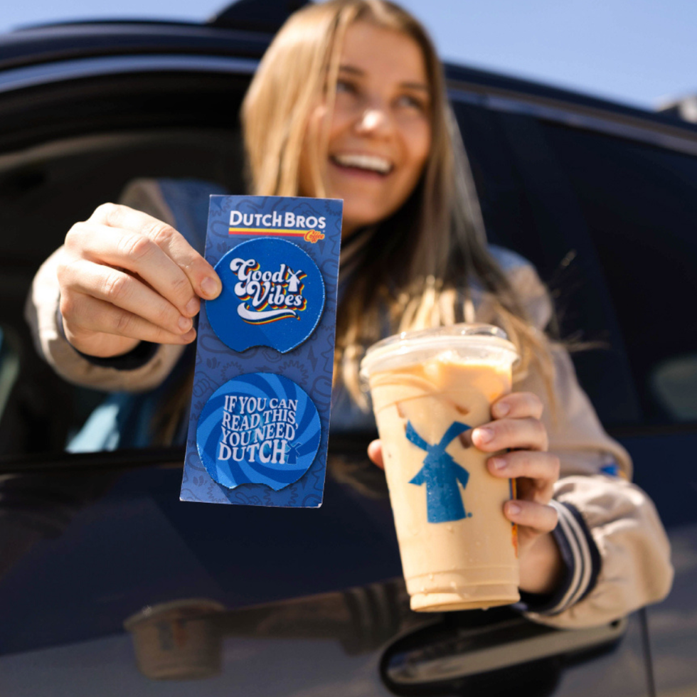 Dutch Bros National Coffee Day Free Coasters