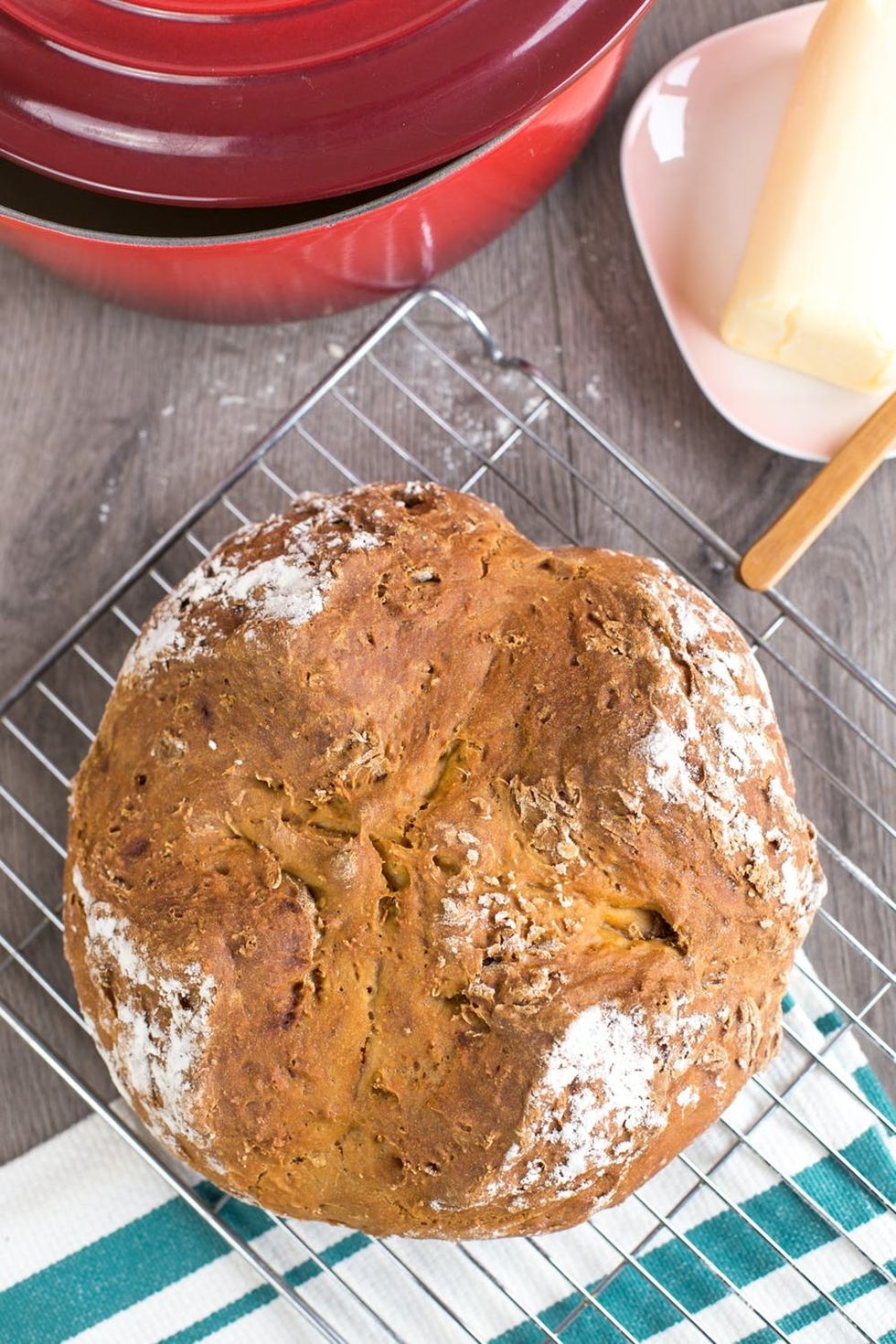 Dutch oven soda bread-7