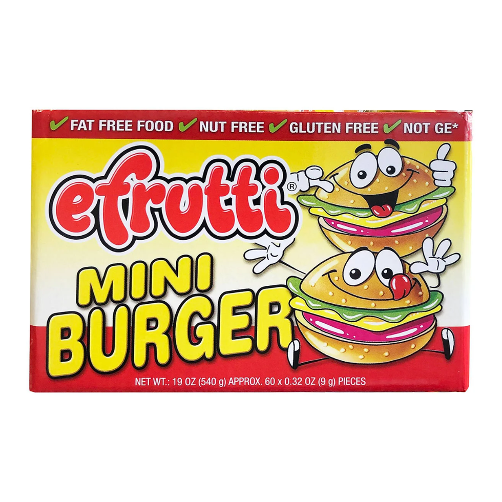 E.Frutti Gummi Mini Burgers