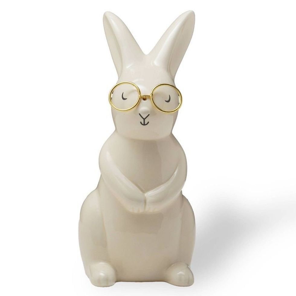 Easter Ceramic Wire Glasses Bunny