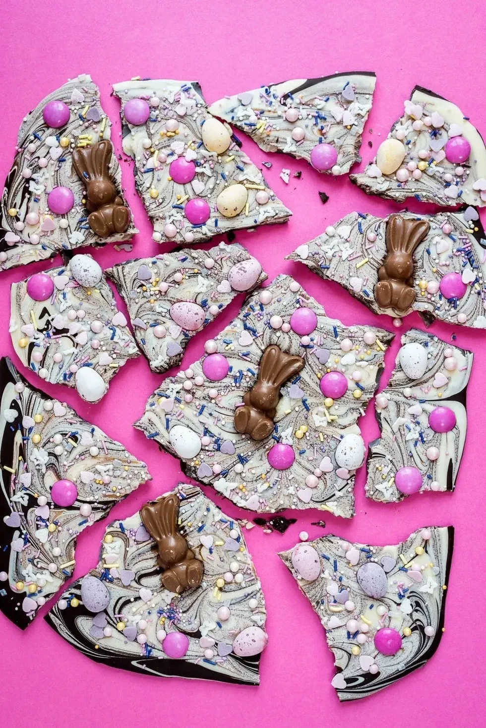 easter chocolate bark