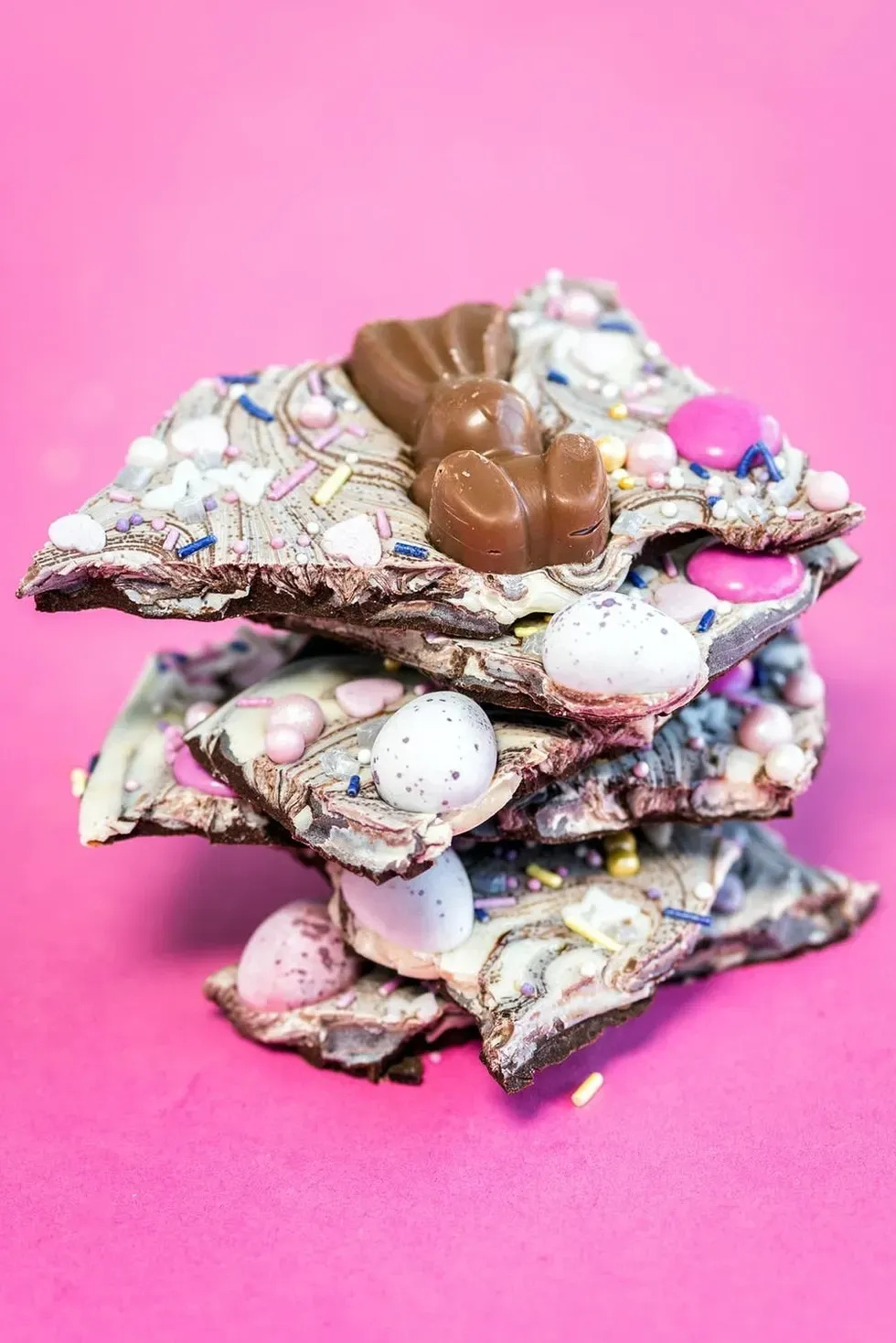 Easter chocolate bark