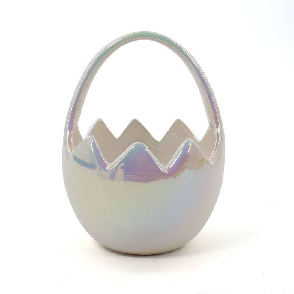Easter Cracked Egg Basket