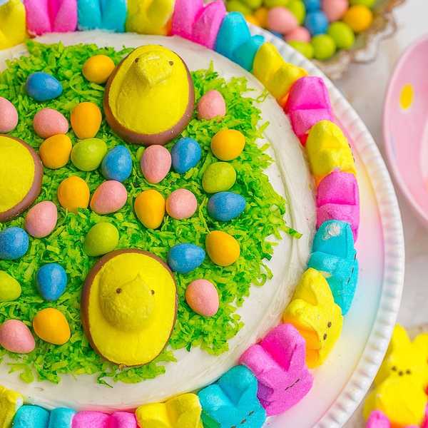 Easter Peeps Cake