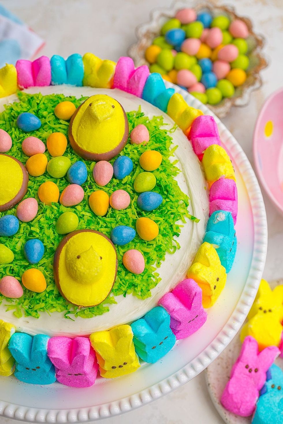 Easter Peeps Cake