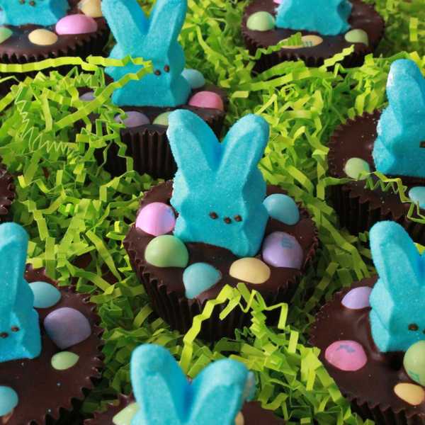 Easter Peeps Cookie Butter Cups