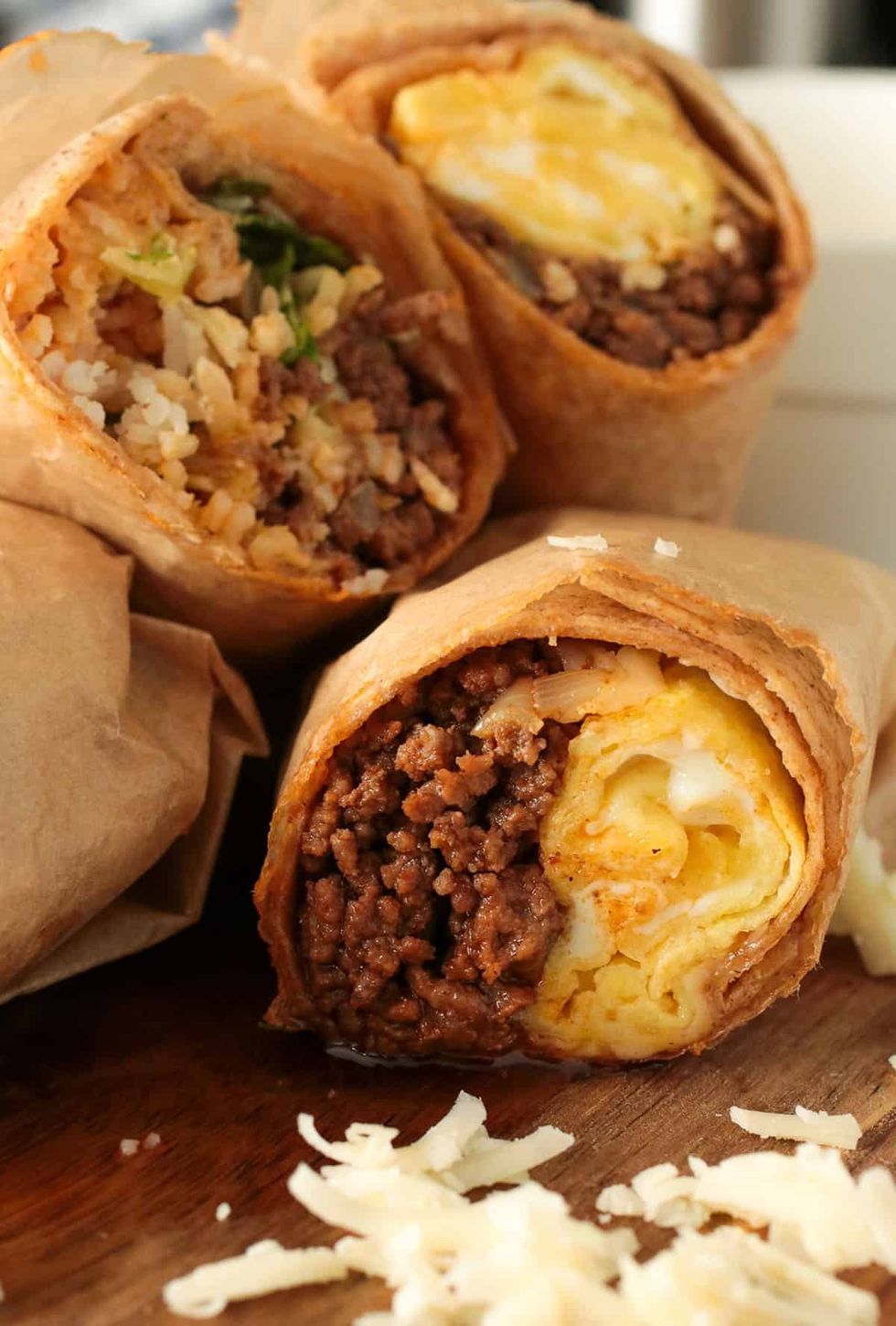 Easy Anytime Beef Burrito