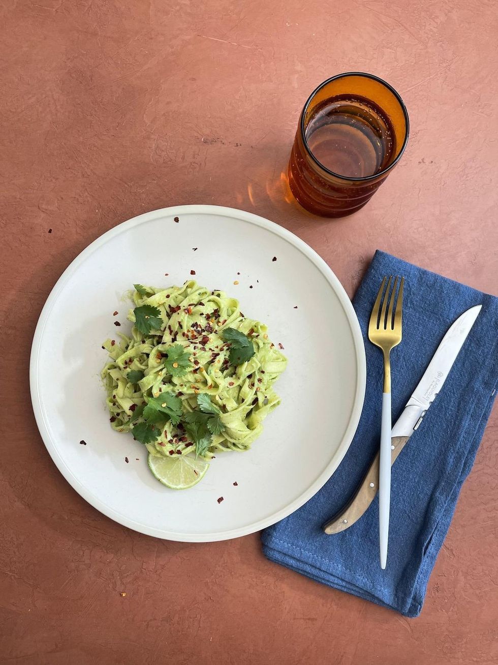 Easy Avocado Pasta Recipe