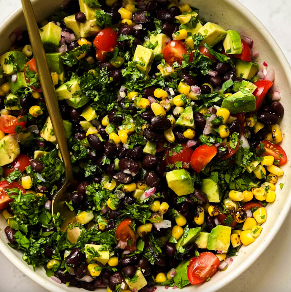 easy black bean salad