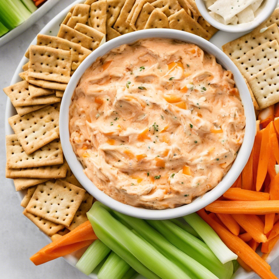 Easy Buffalo Chicken Dip