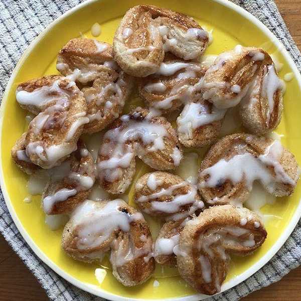 Easy Cinnamon Roll Palmier