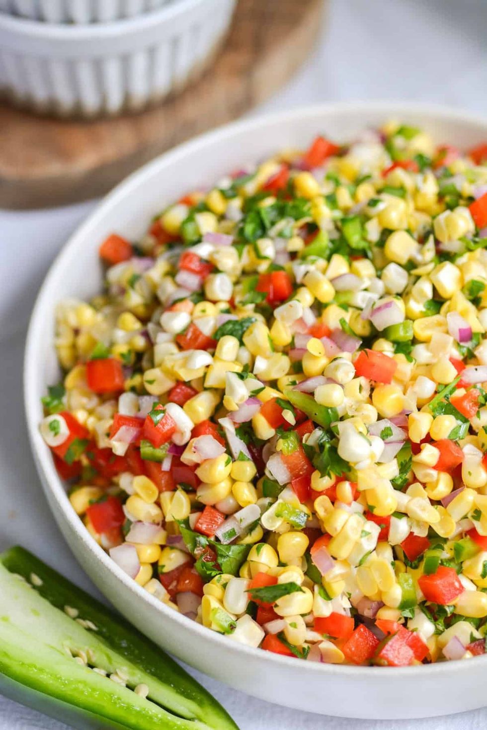 Easy Fresh Corn Salsa