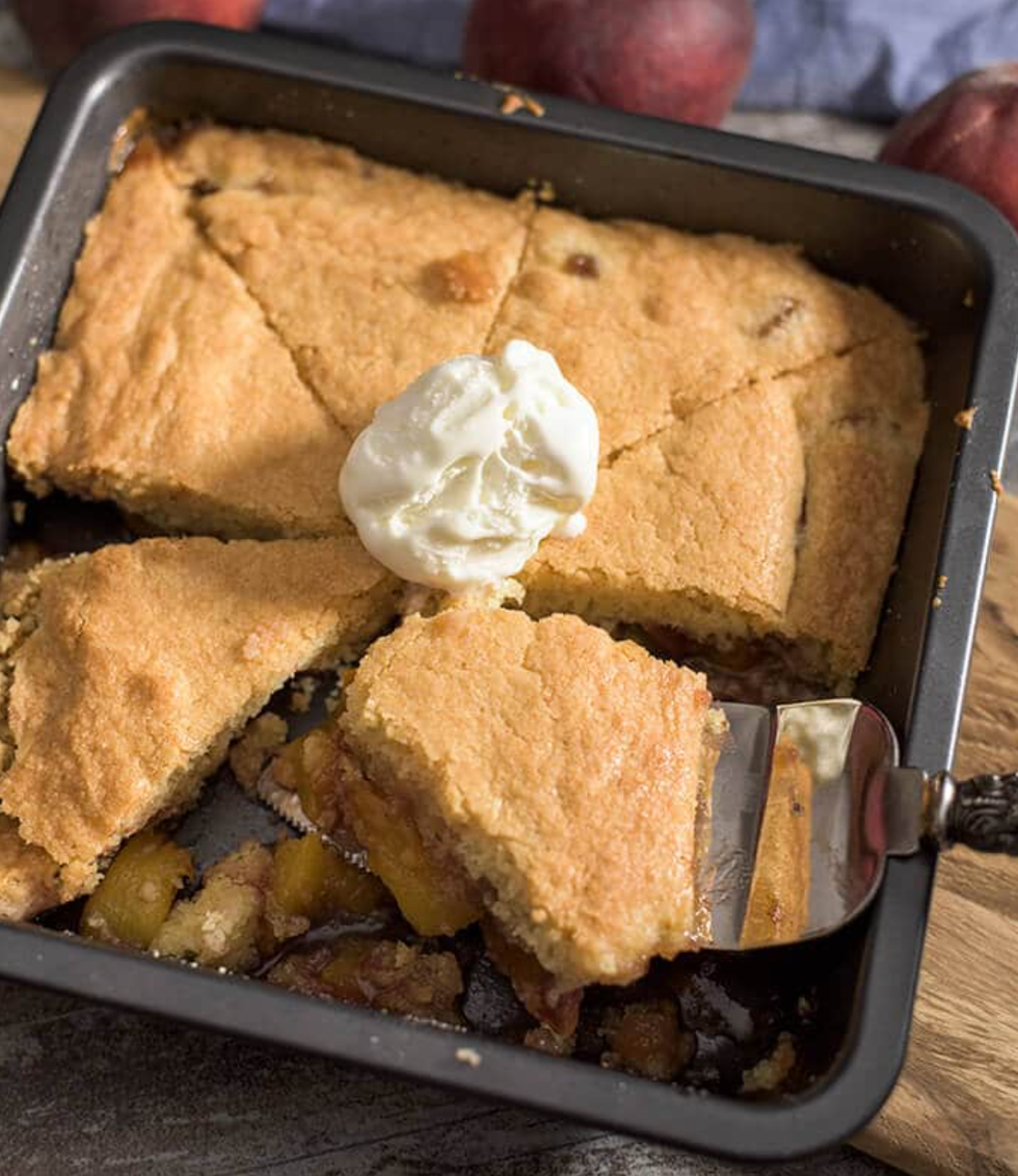 easy peach cobbler recipes