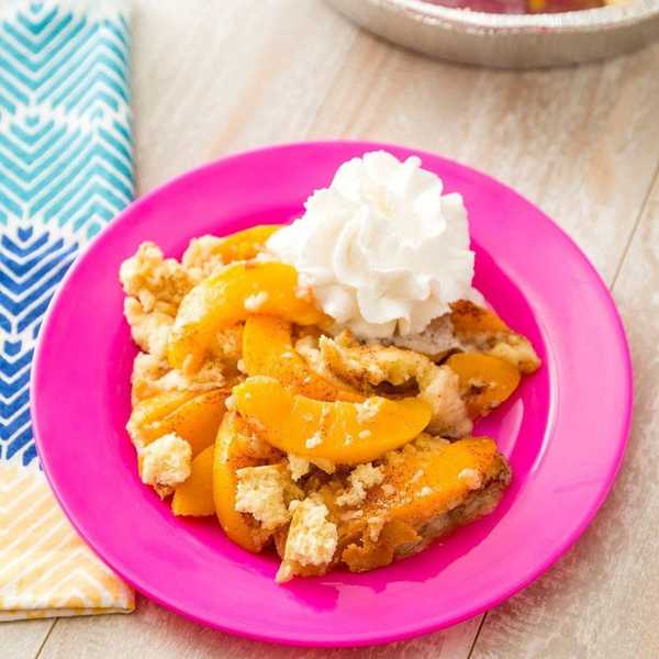 Easy Peach Crumble