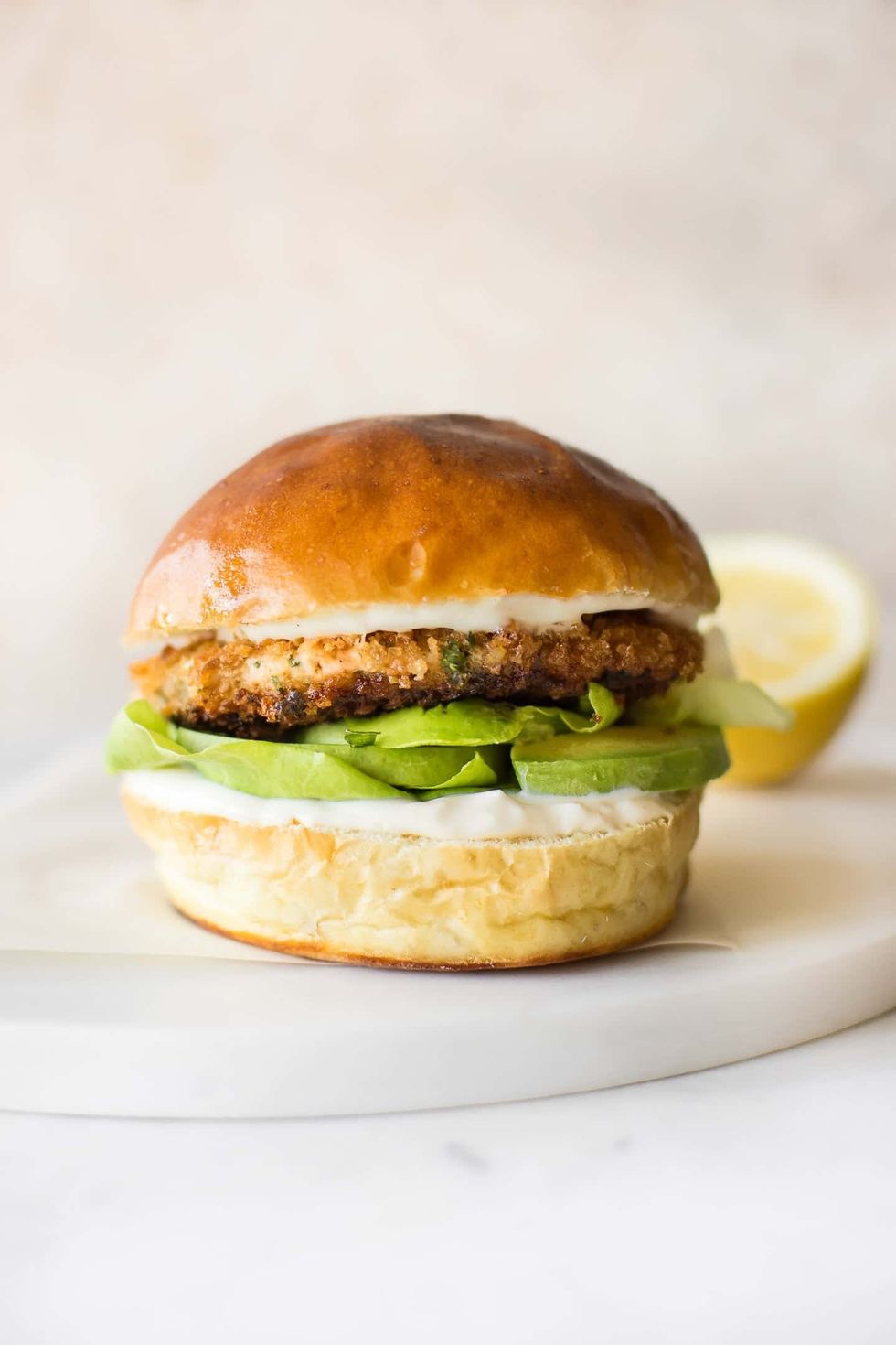 Easy Salmon Burger